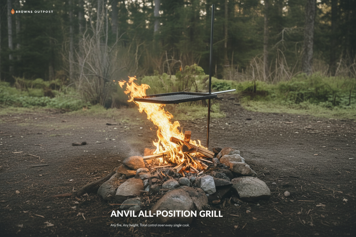 ANVIL All-Position Grill hero image - desktop